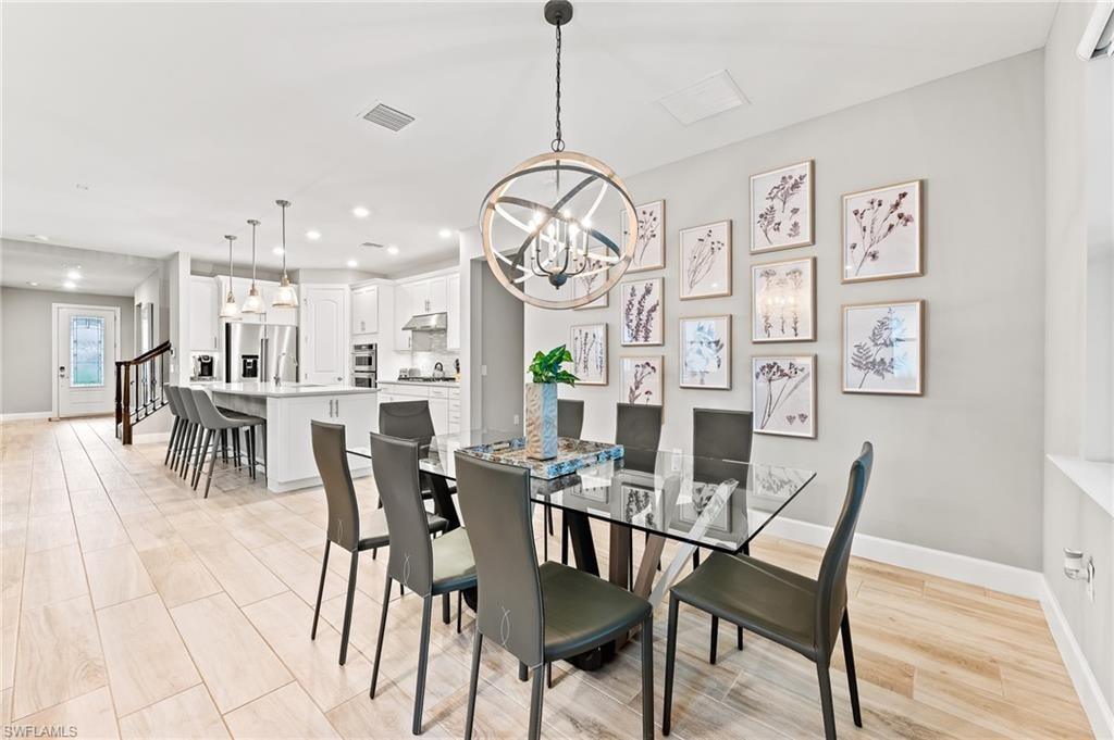 Dining area