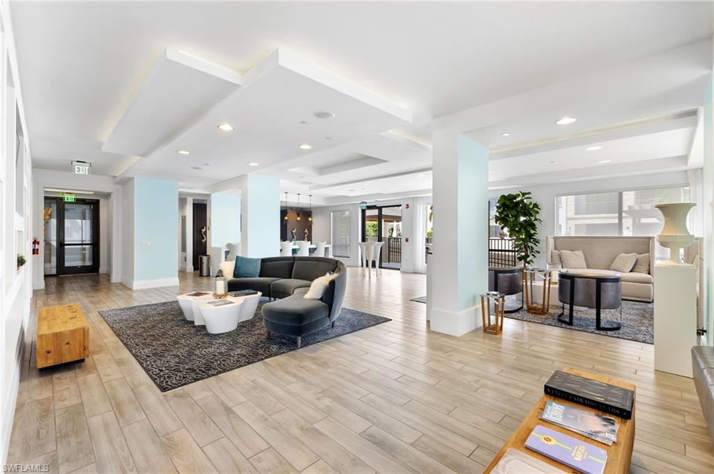 Lobby featuring recessed lighting