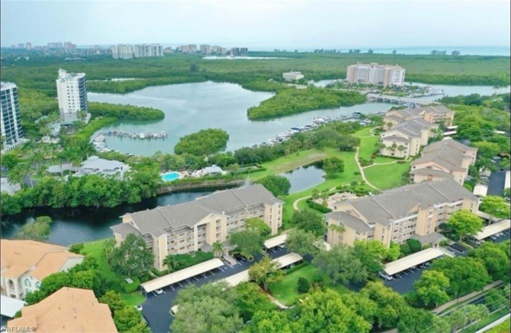 View of urban area featuring a large body of water