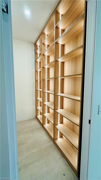 View of storage room