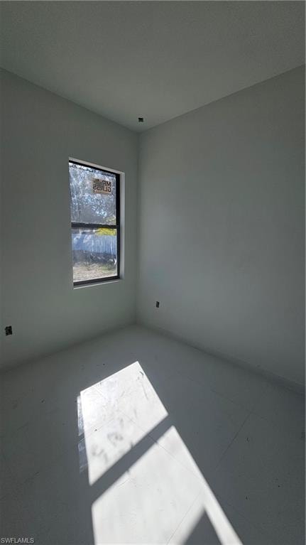 View of spare room