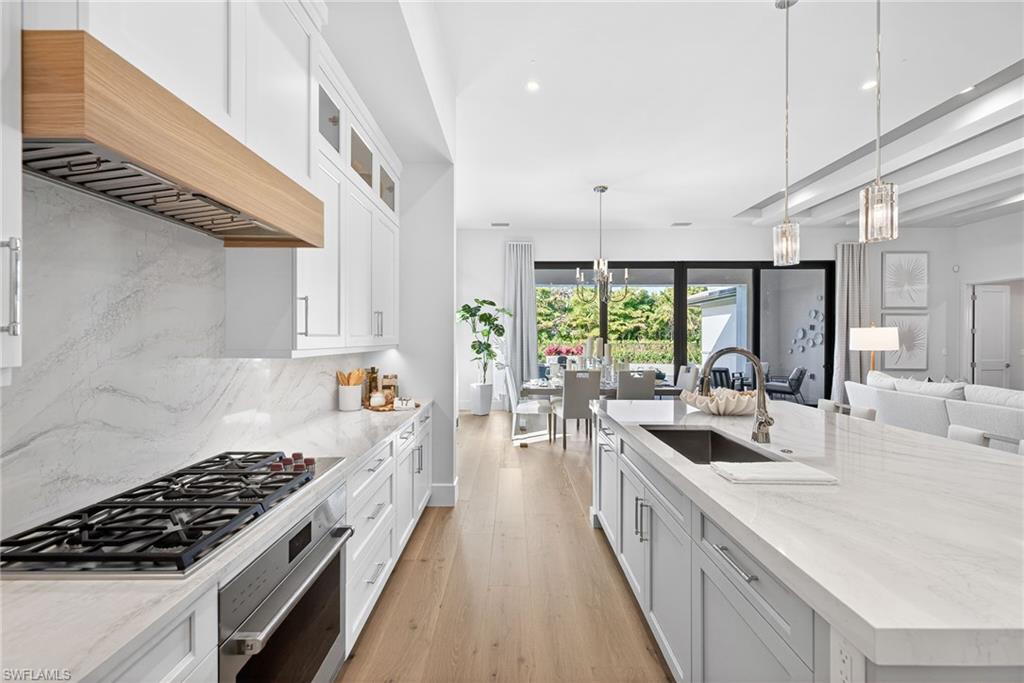 gourmet-inspired kitchen featuring Sub Zero and Wolf appliances