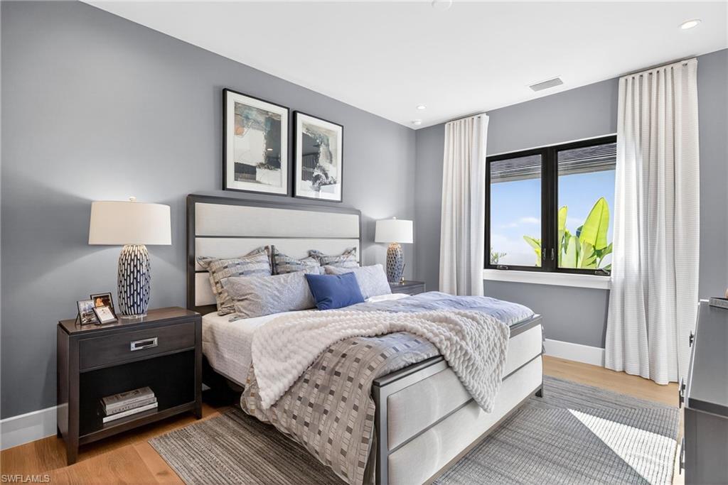 Guest bedroom 2 has plenty of natural light flowing through the large window