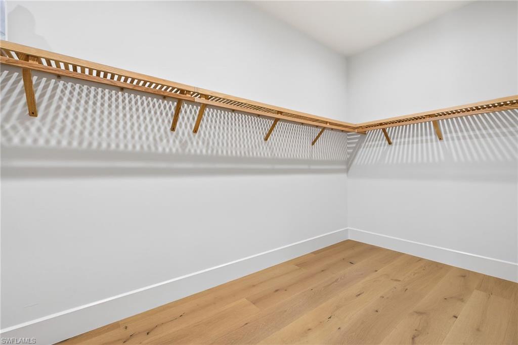 Large walk in closet