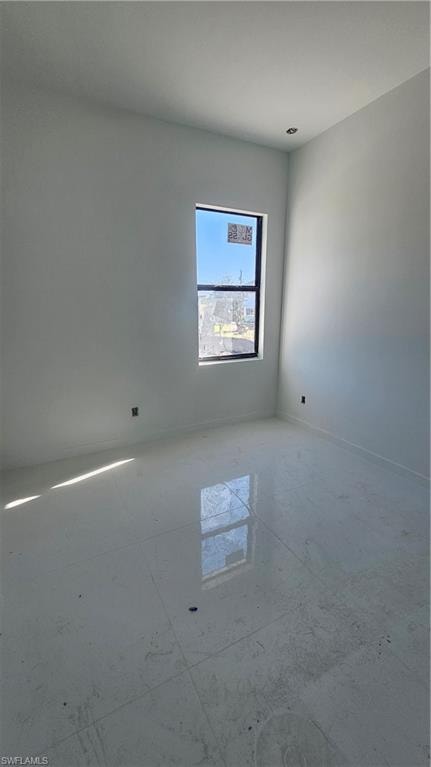 View of spare room