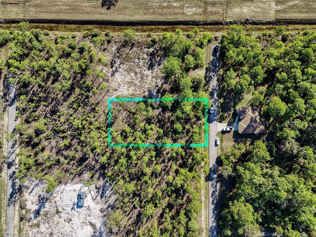 View of rural area featuring property parcel outlined