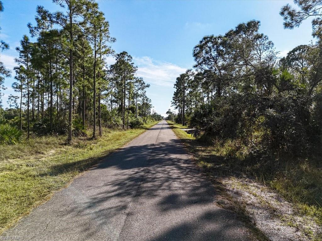 View of asphalt road