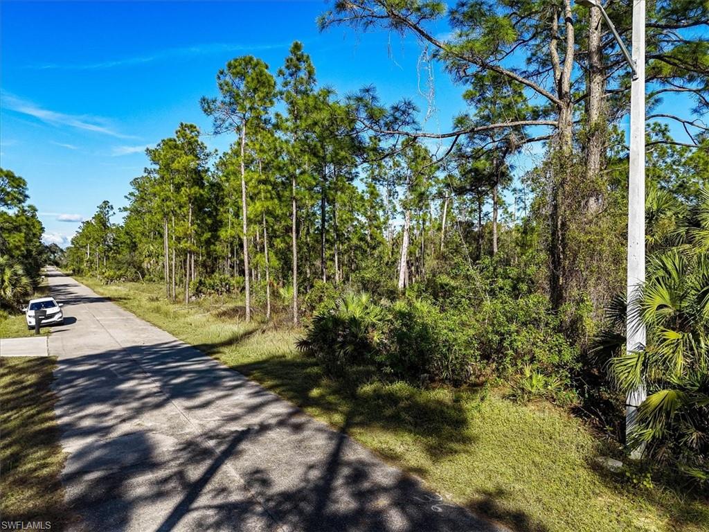 View of asphalt road
