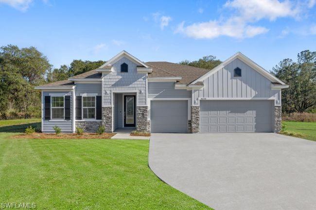 Model home - actual features may vary.