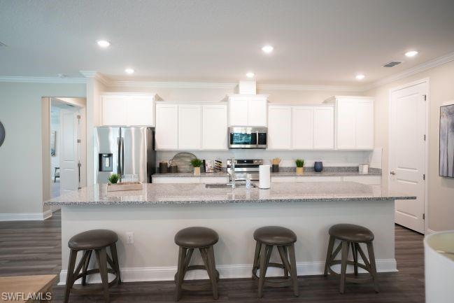 Model home - actual features may vary.