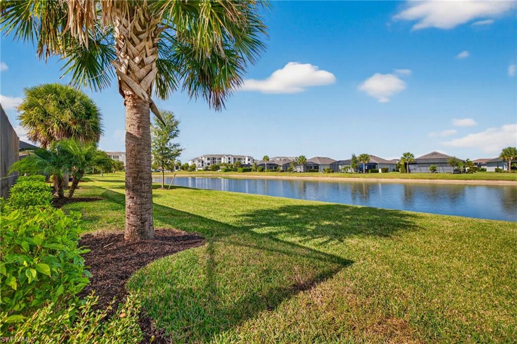 Water view with nearby suburban area