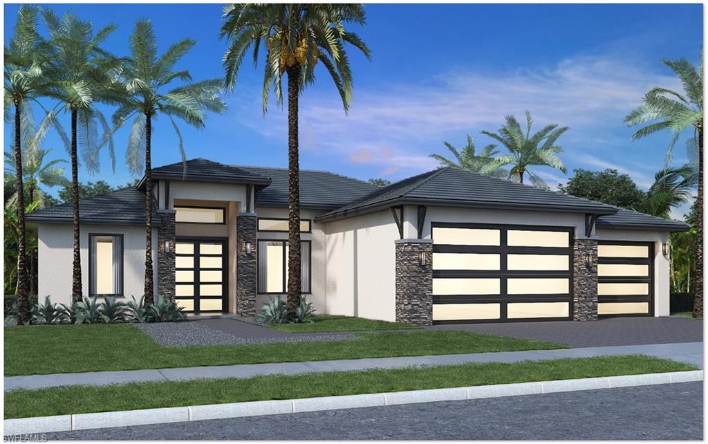 MODERN MEDITERANEAN - PRAIRIE ELEVATION