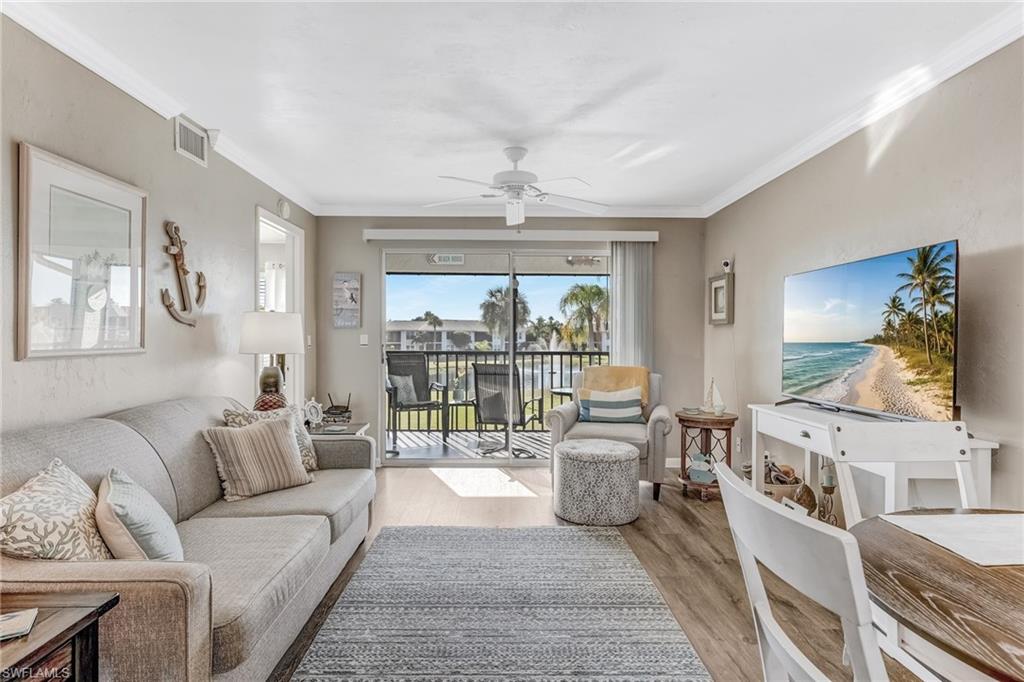 This lovely condo comes furnished.