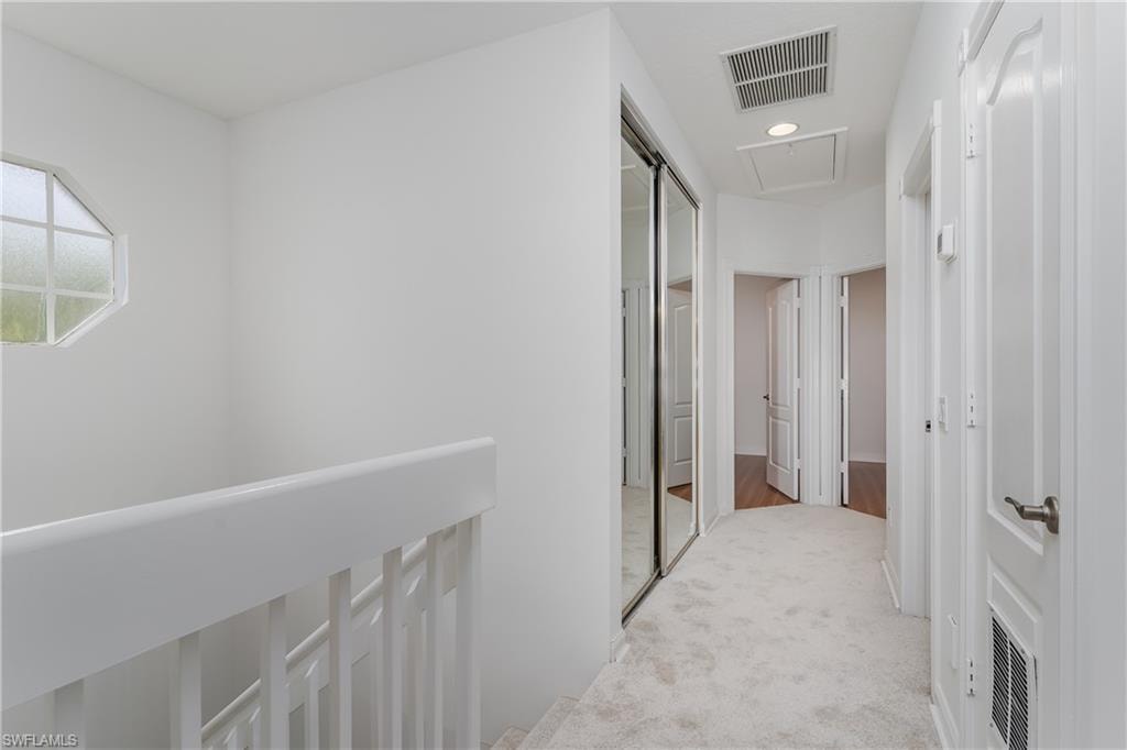 Main bedroom has 2 closets
