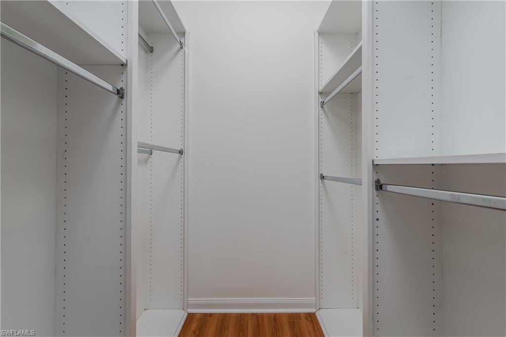 Attractive laminate floors throughout the upstairs