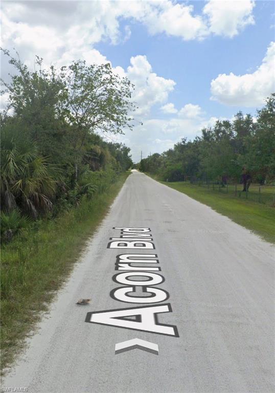 View of asphalt street