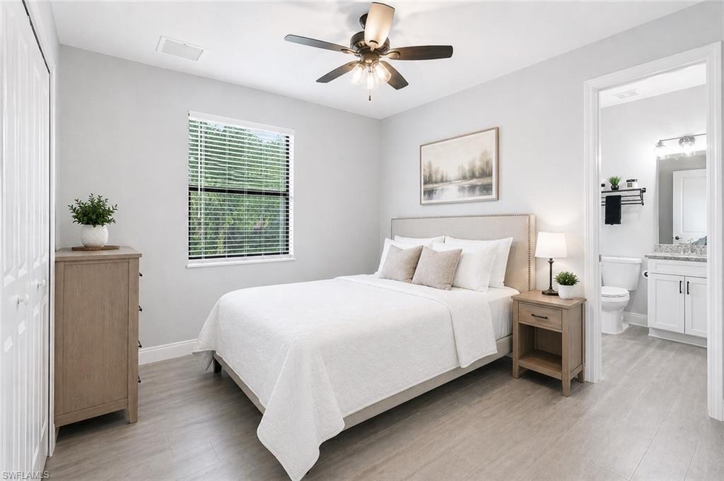 Digital Rendering of 4th Bedroom with on suite.