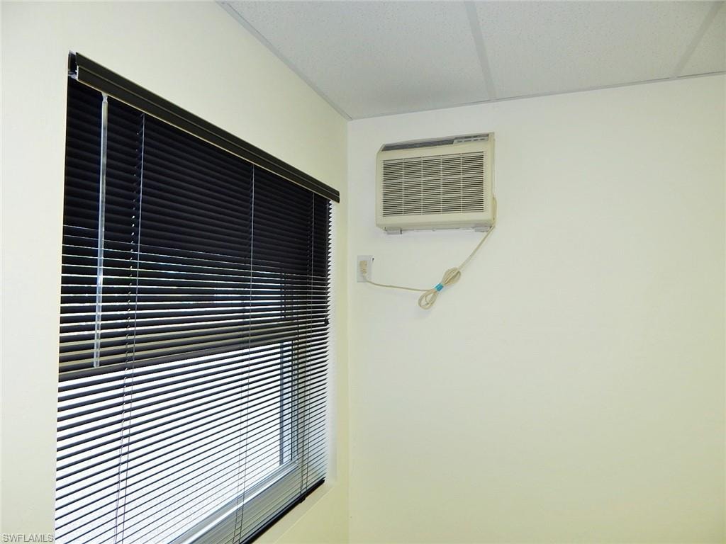 Detailed view of a wall unit AC