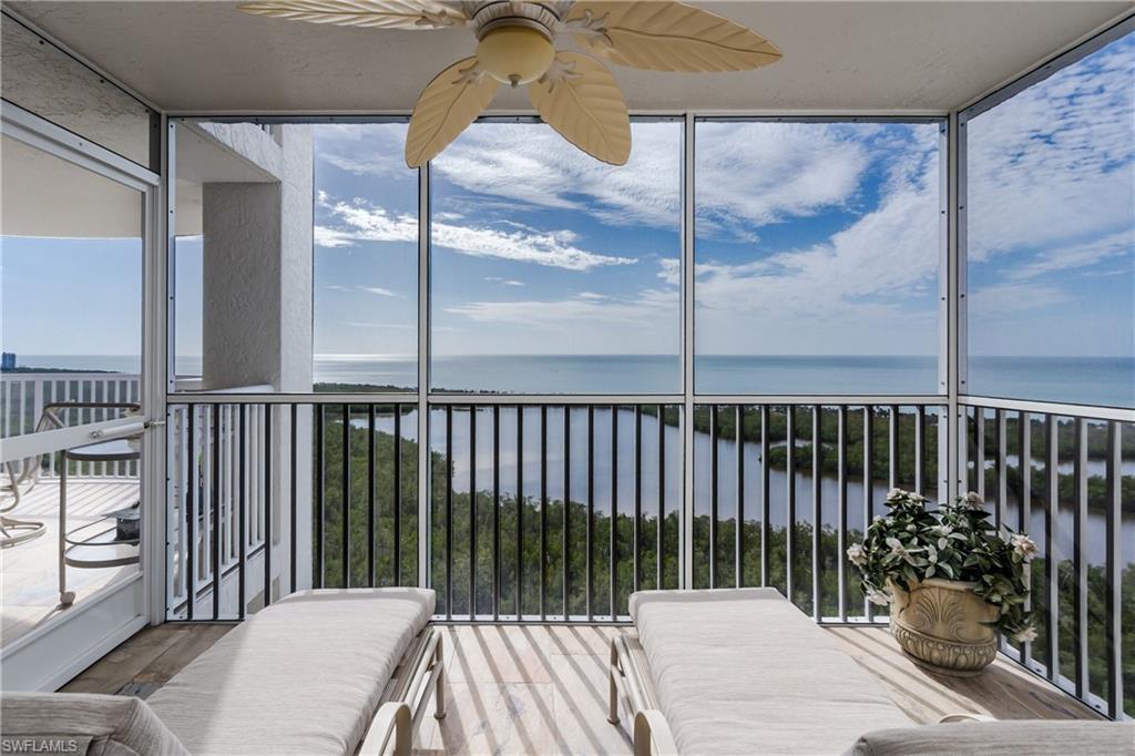 Another Balcony (screened) for your Morning Coffee lounging, OR a Massage off the Primary Bedroom!