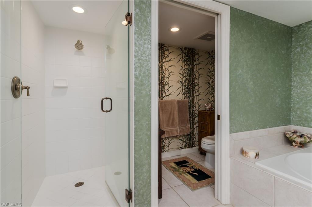 Primary Shower, and Water Closet.