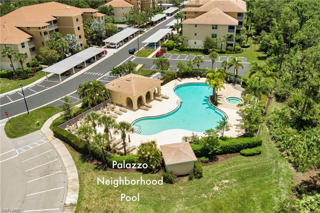 View of pool