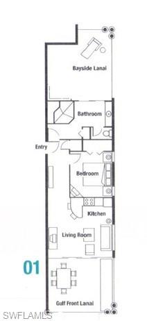 View of floor plan / room layout