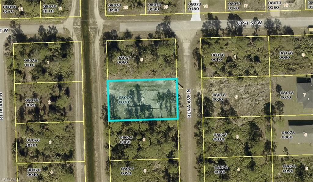 Aerial overview of property's location