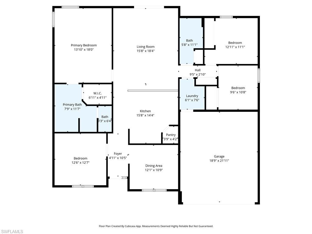 View of floor plan / room layout