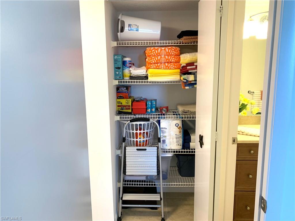 View of storage area