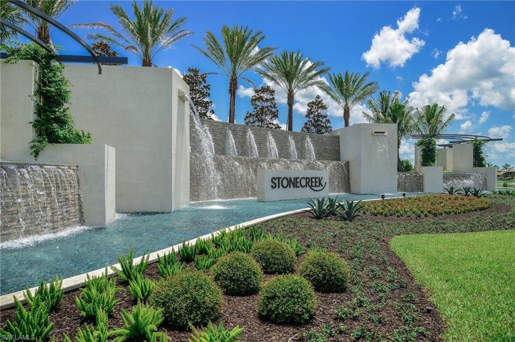 Impressive grand community entrance