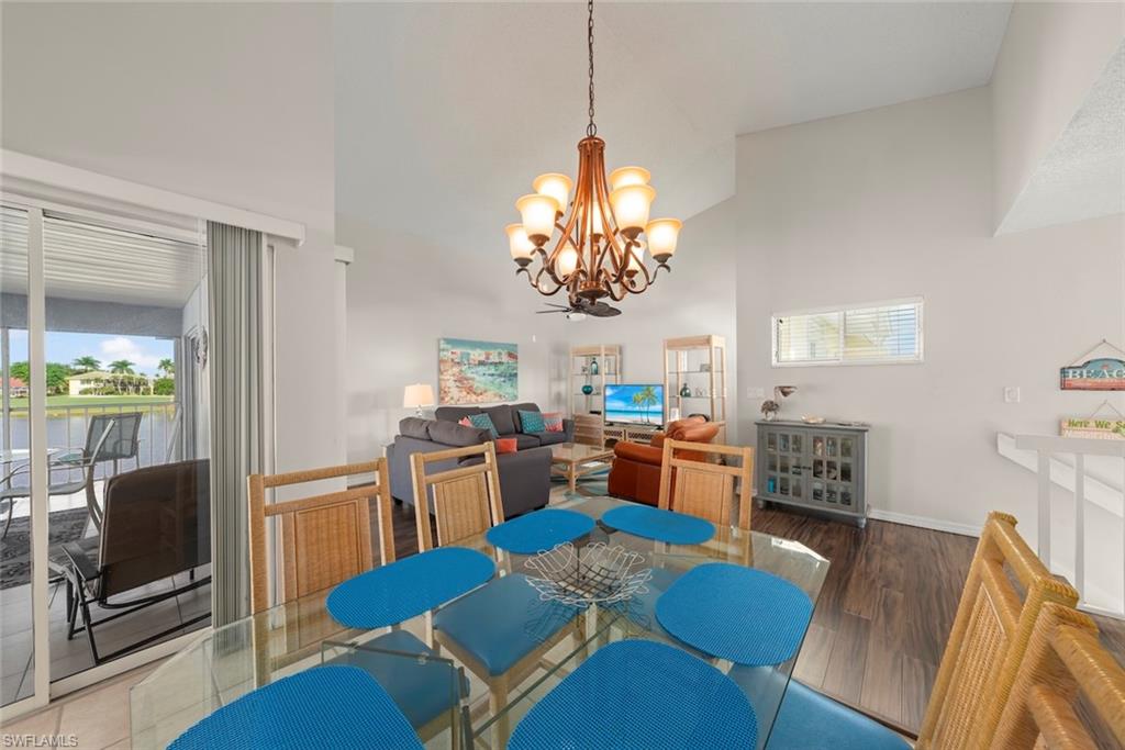 Separate dining area