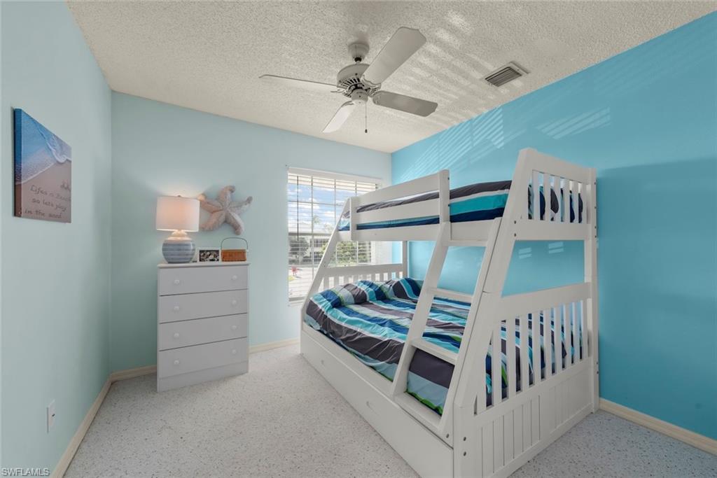 Third bedroom with bunk beds