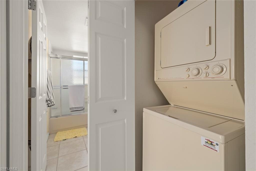 Easy access to washer and dryer