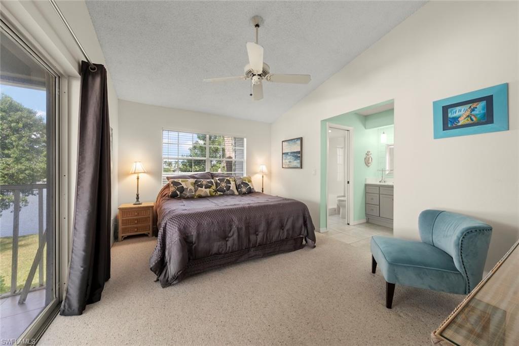 Spacious primary bedroom