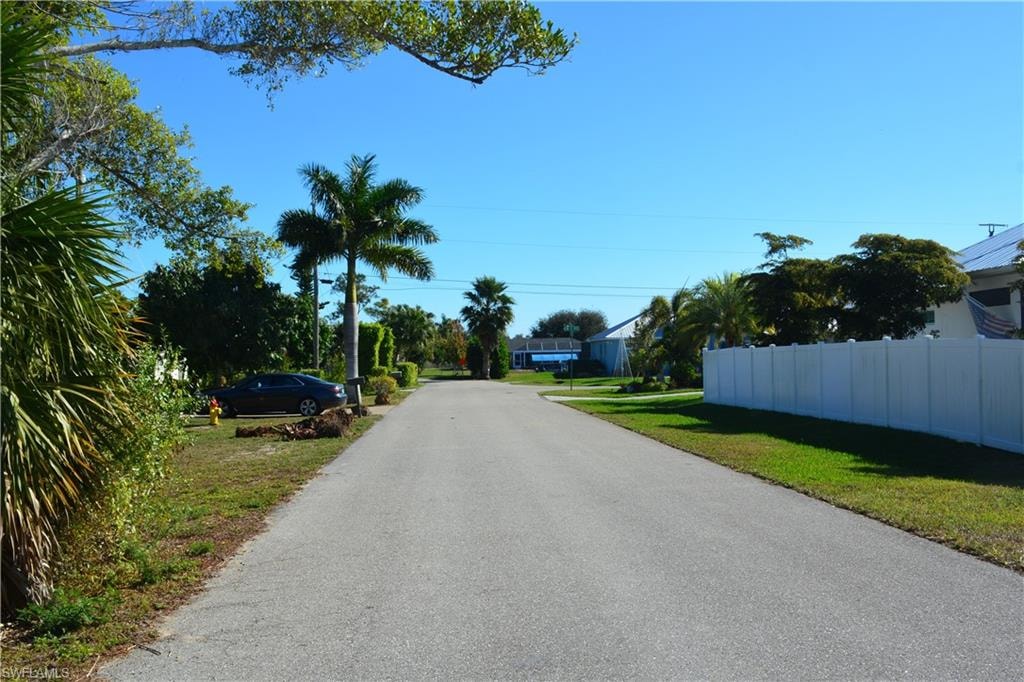 View of asphalt street