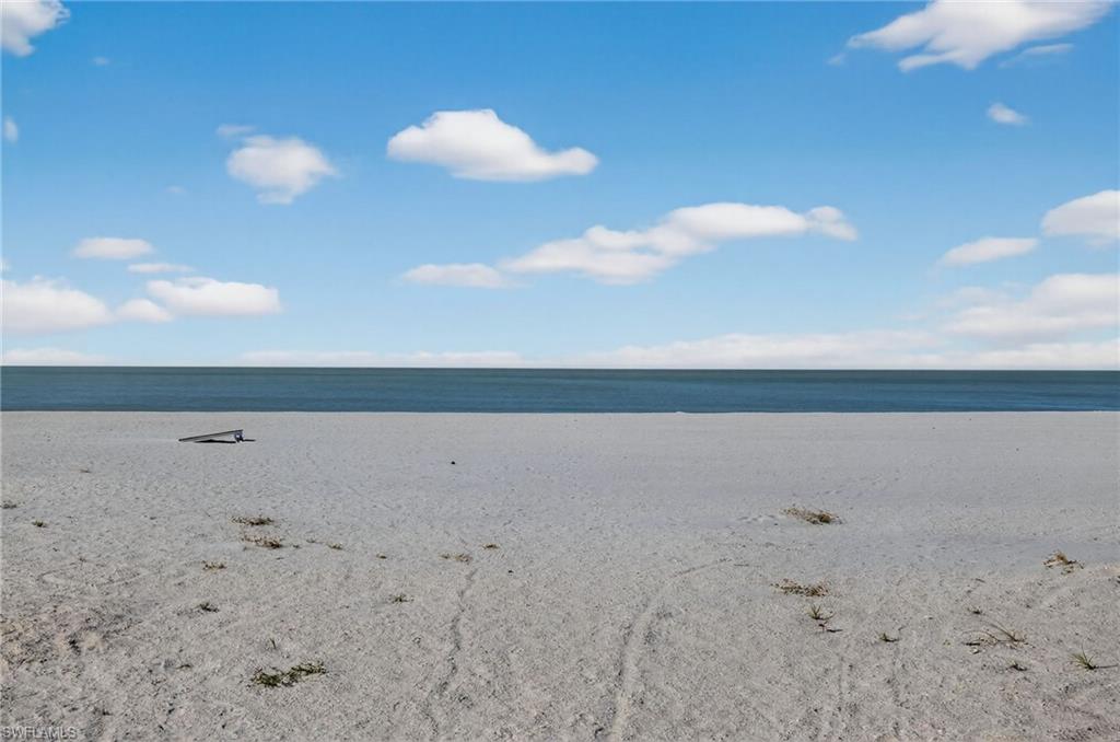 The beach with views of dolphins, shore birds and if your are lucky a loggerhead turtle during nesting season.