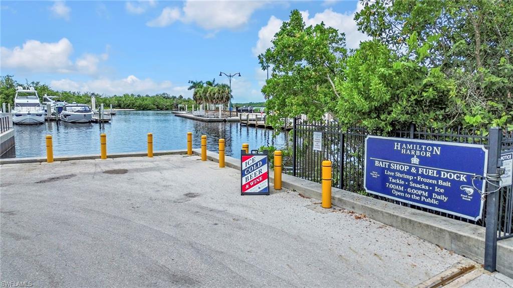 1931 Danford St. Dock featuring a water view to bait shop