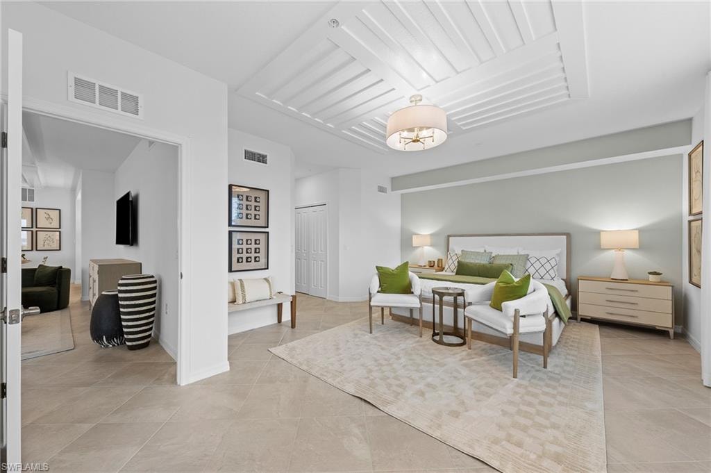 Bedroom featuring baseboards