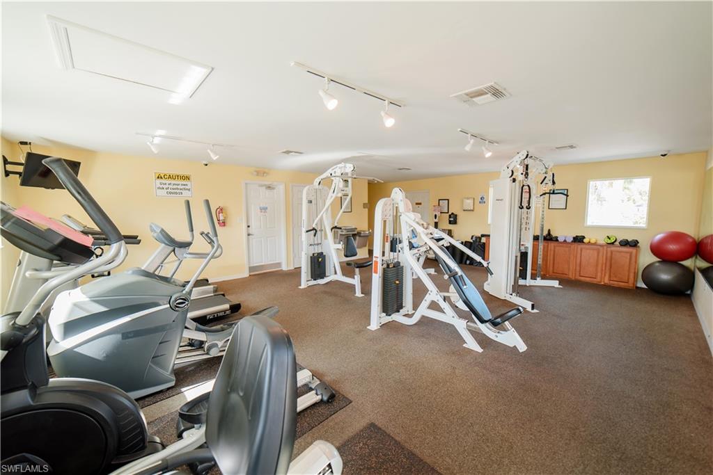 View of gym