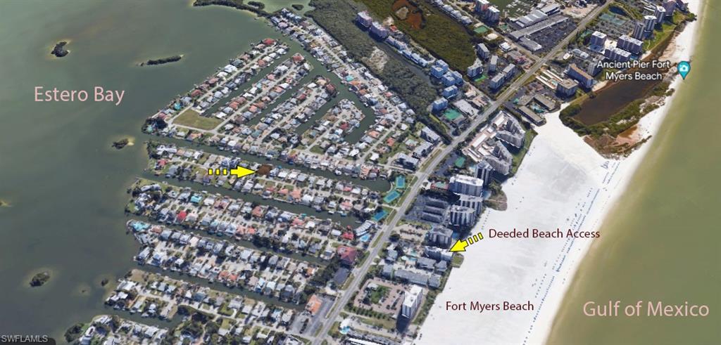 Huge boaters community on the south end of Estero Island