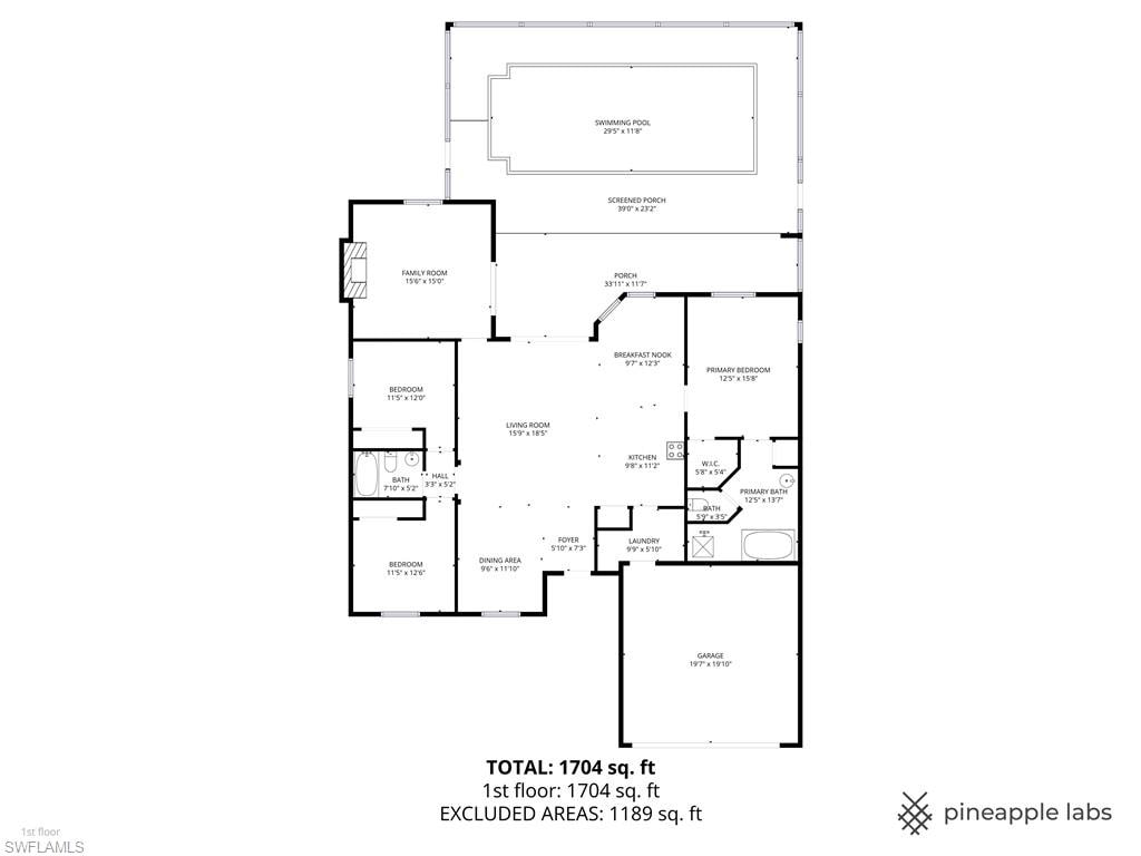 View of room layout