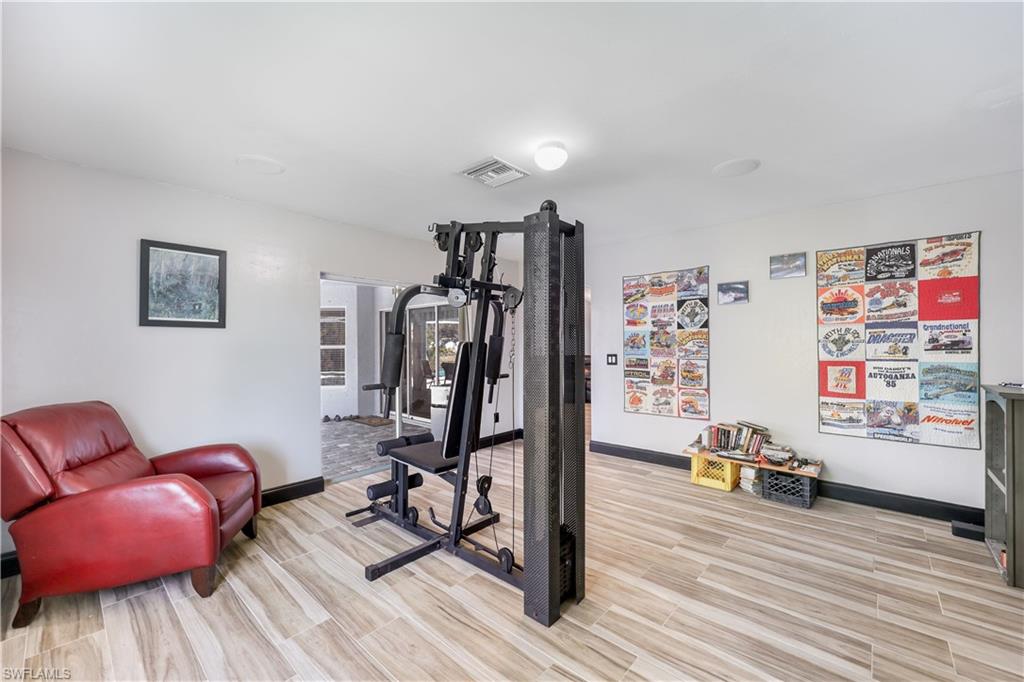 View of workout room