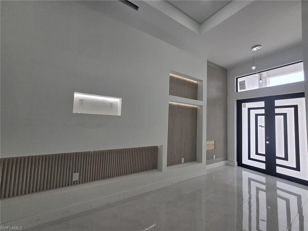 View of entrance foyer