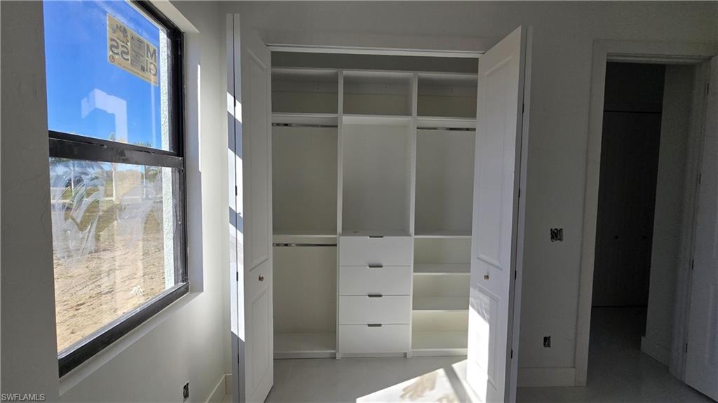 View of closet