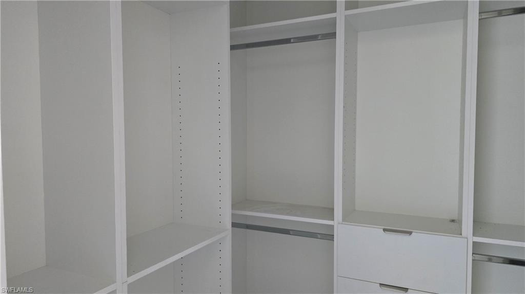 View of spacious closet