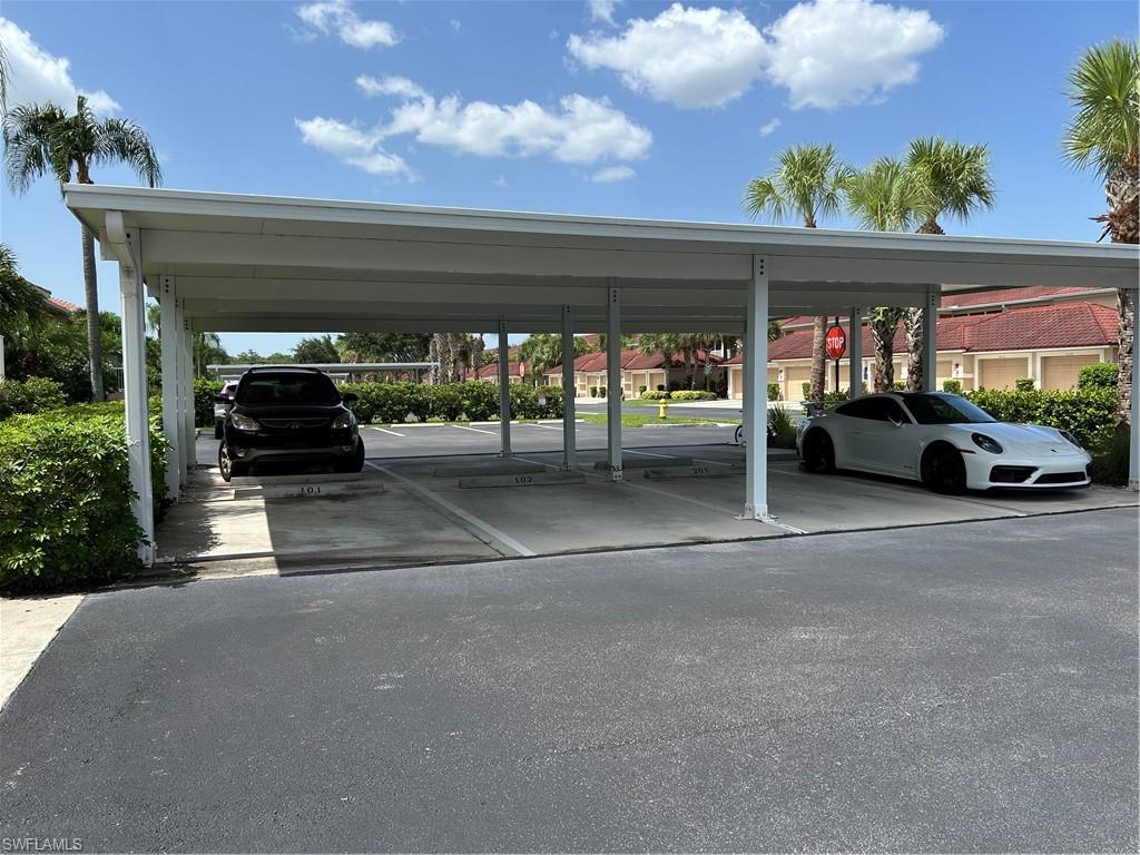 Covered Parking Area