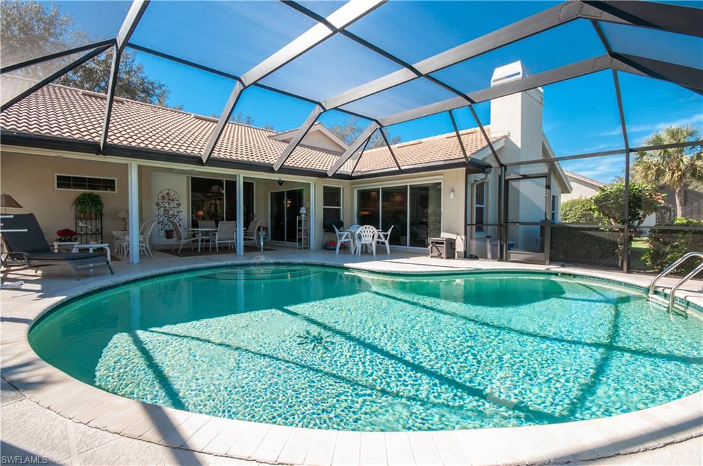 Covered lanai with hurricane protection