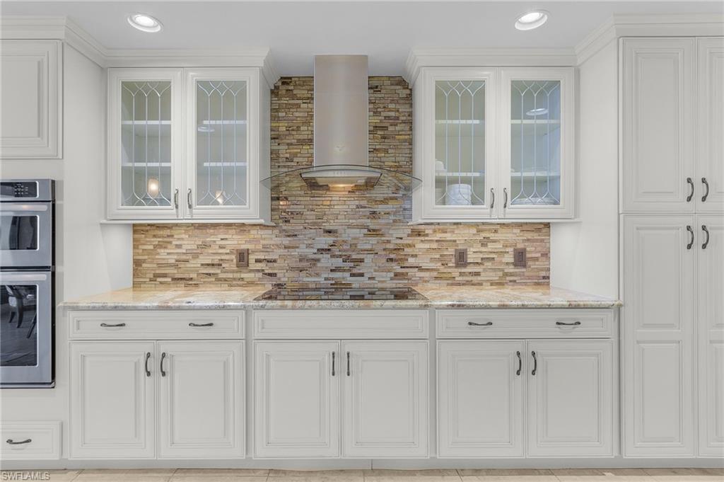 Granite Counters, Tile Backsplash
