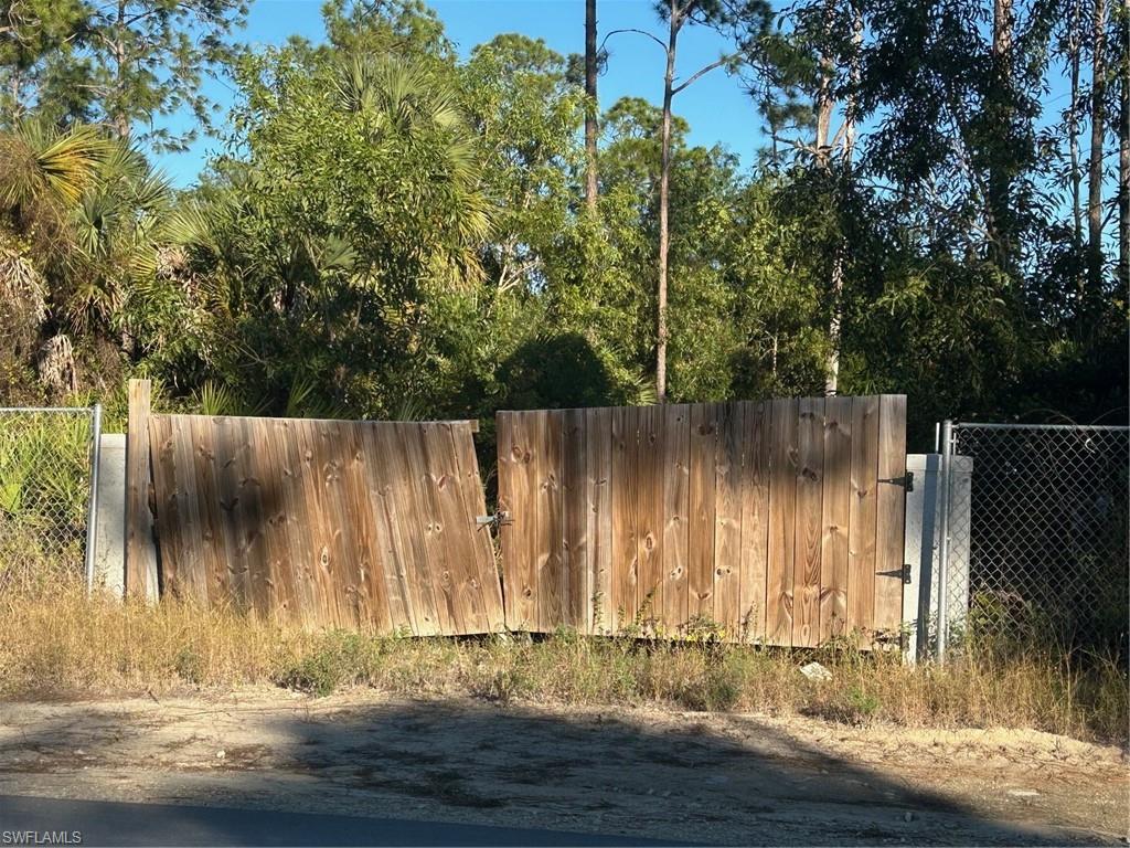 View of gate