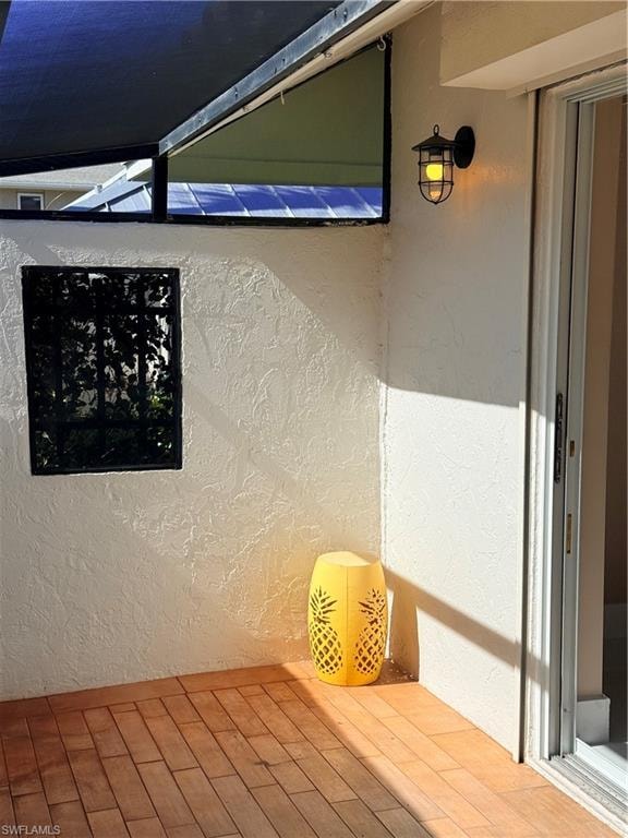 Can fit barbecue, table chairs flowers water feature